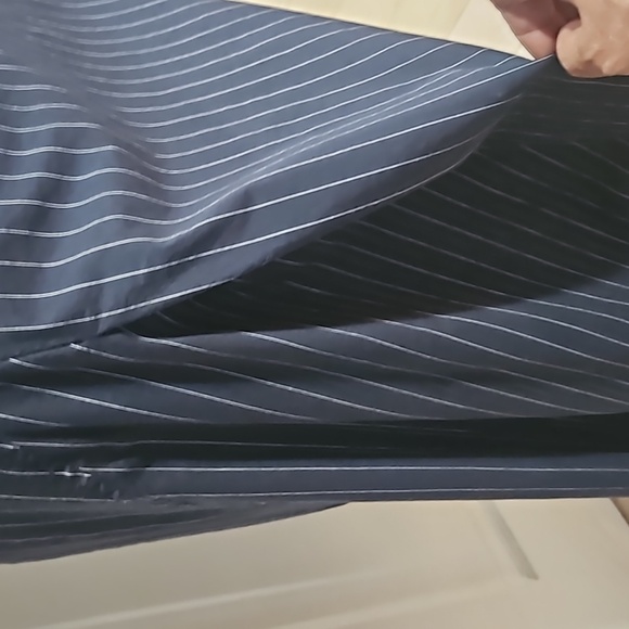 AUGUST 1 EIGHT Women Pin Stripe pattern Circle Asymmetrical cut Size S - Picture 5 of 16